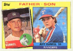 1985 Topps Baseball Cards      136     Jeff/Bill Kunkel FS